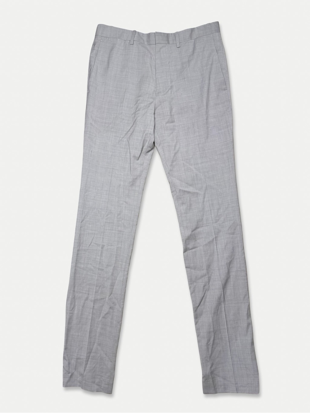 Theory Jake W Sartorial Suit Men’s 29 Gray Wool Stretch Dress Pants 34 Inseam